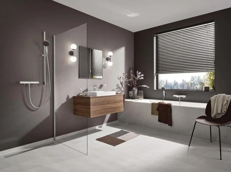 Смеситель для раковины Hansgrohe Vivenis хром 75020000 (детальная фотография), современные, hi-tech