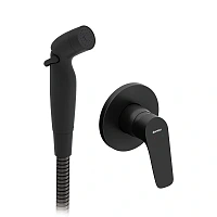 Гигиенический душ со смесителем Damixa Jupiter черный матовый