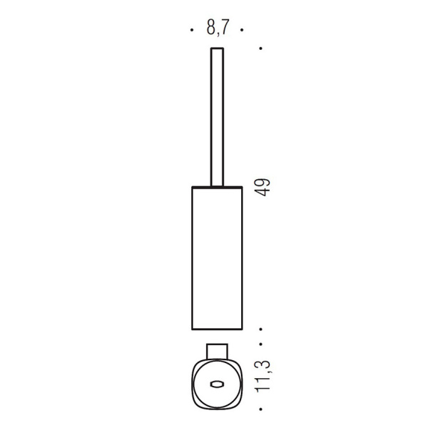 Схема (детальная фотография), хром, черные