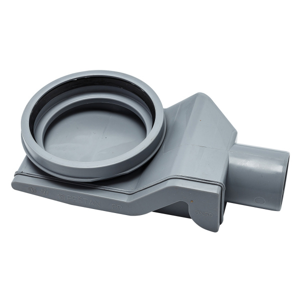 Линейный трап, двухсторонний, Pestan Confluo Premium Line 650 (детальная фотография), матовый хром, золото