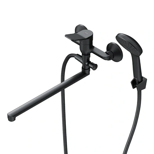 Смеситель для ванны Am.Pm X-Joy черный - фото 2