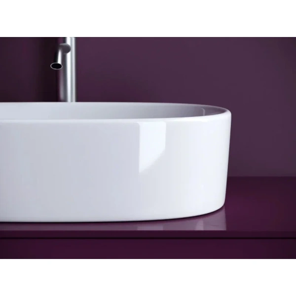 Раковина Ceramica Nova Element 56 см белая CN6075 (детальная фотография), из санфарфора