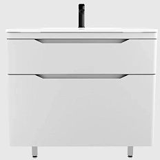 Тумба под раковину напольная Style Line Марелла Люкс Plus 90 см белый матовый антискрейтч