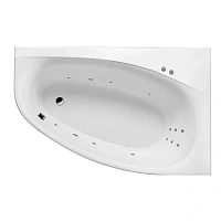 Ванна гидромассажная Excellent Kameleon Line 170 x 110 см, правая, белый/хром, WAEX.KMP17.LINE.CR