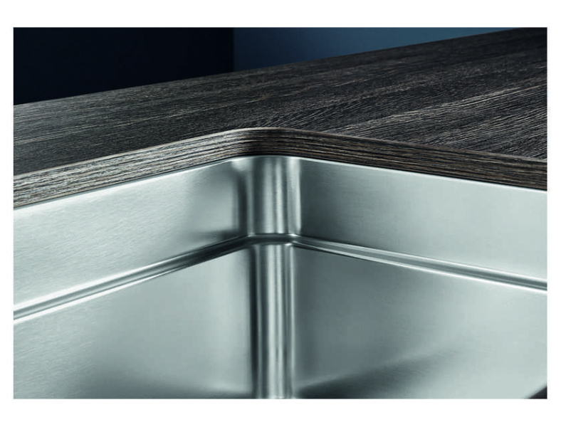 Мойка для кухни Blanco Etagon 700-U 74 см нержавеющая сталь 524270 (детальная фотография), матовая нержавейка