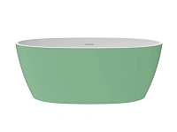 Ванна акриловая Corpa Nera Bosso CN130105, 170 х 76 см, зеленый матовый