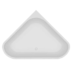 Ванна акриловая Abber 150x150 см угловая