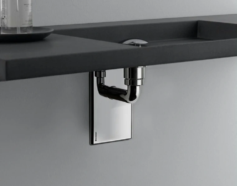 Сифон для раковины Geberit Gis глянцевый хром 115.416.21.1 (детальная фотография)