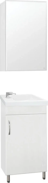 Зеркальный шкаф Style Line Альтаир 40 см белый ЛС-00000114 (детальная фотография), 40 см