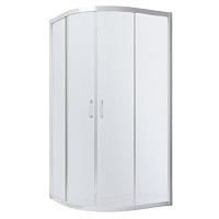 Душевой уголок профиль белый стекло сатин Vegas-glass