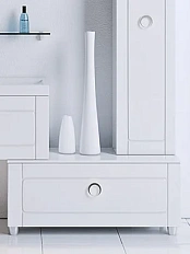 Тумба напольная Aqwella Инфинити 80 см белая