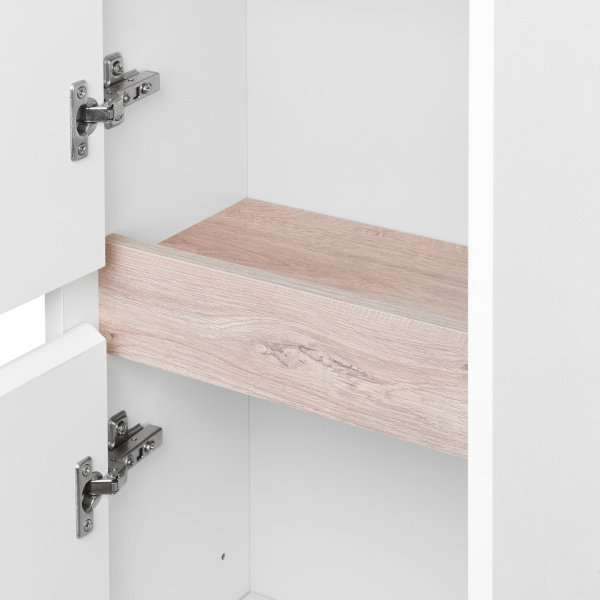 Шкаф-пенал подвесной Акватон Нортон 34 см левый 1A249403NT01L (детальная фотография), недорого