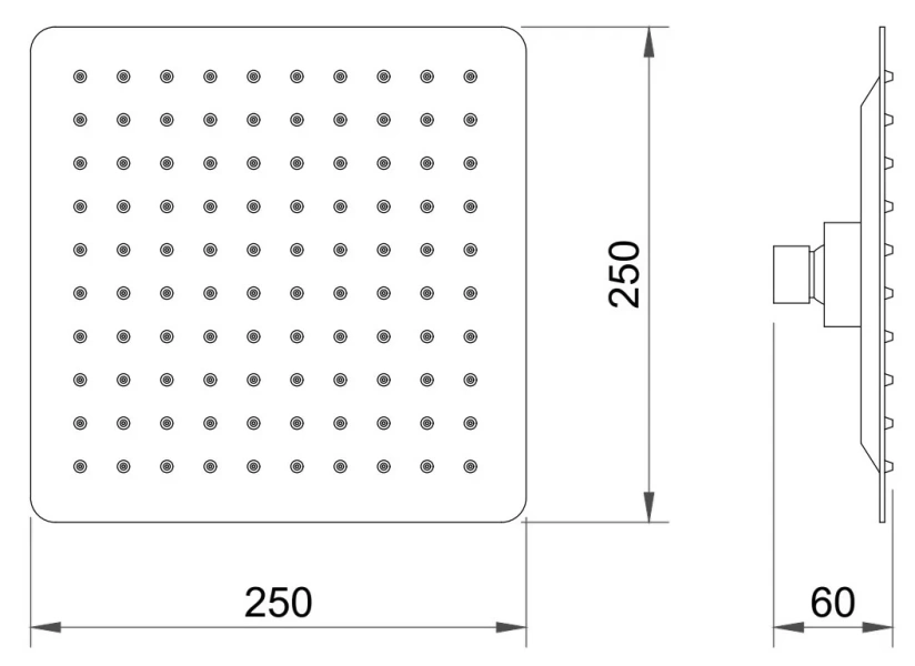Душевой комплект BERGES Ventas 07300 скрытый монтаж (детальная фотография) index_1