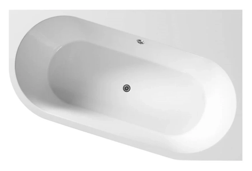 Ванна из искусственного камня Belux Лондон ВЛН L/R, 4810924269553/4810924270702, 170 x 110 см, белый, левая/правая (детальная фотография), без гидромассажа