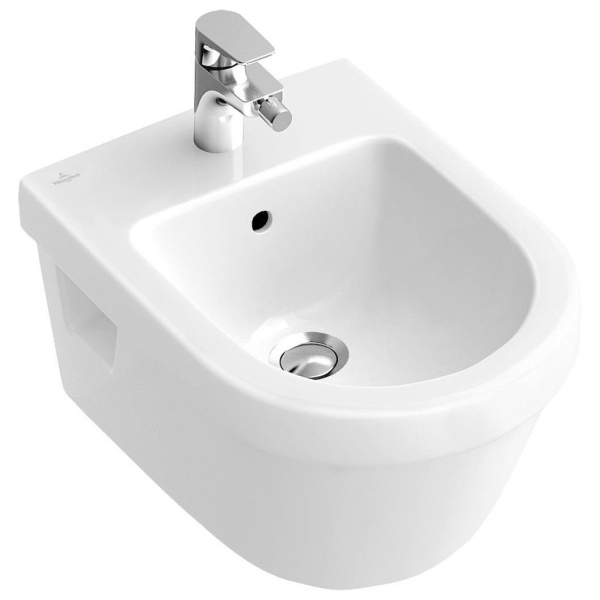 Биде подвесное Villeroy & Boch Architectura альпийский белый 548400R1 (детальная фотография)