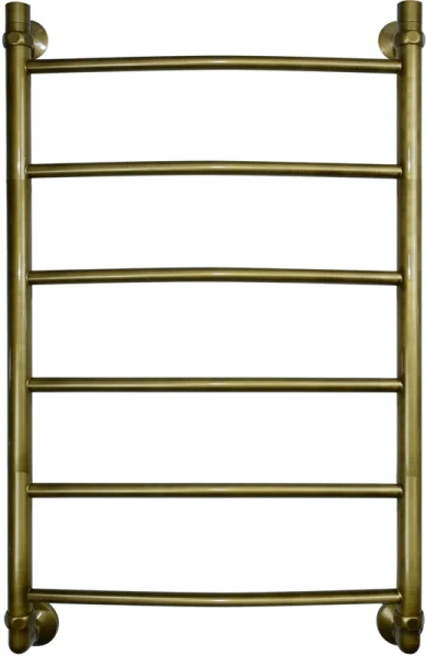 Полотенцесушитель водяной Ника Arc 80x60 см без полочки ЛД 80/60 бронза (детальная фотография)