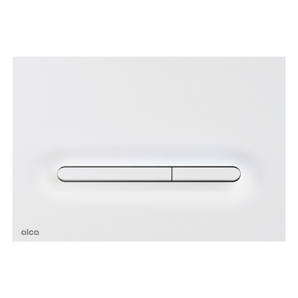 Клавиша смыва Alcaplast белая матовая M1876 (детальная фотография)