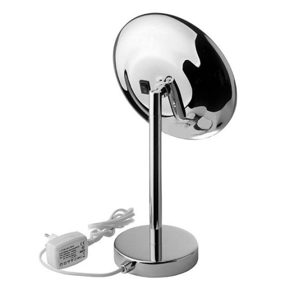 Зеркало с подсветкой Colombo Specchi Ingranditori 20 см настольное B9750 (детальная фотография), современные, hi-tech