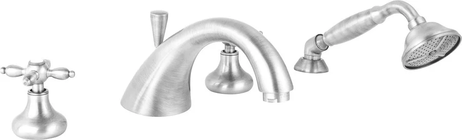 Смеситель для ванны Cezares Atlantis Nostalgia хром ATLANTIS-NOSTALGIA-BVD-01 (детальная фотография)