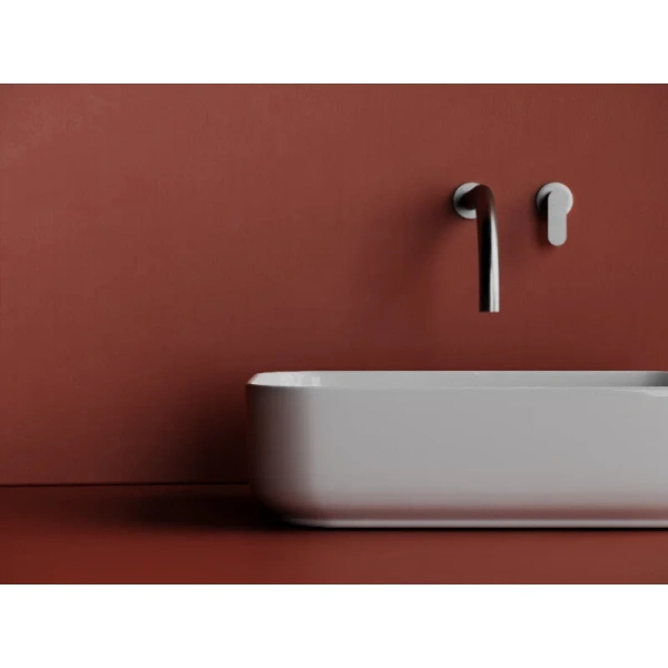 Раковина Ceramica Nova Element 51 см прямоугольная CN5043 (детальная фотография), накладные (на столешницу), пристенные