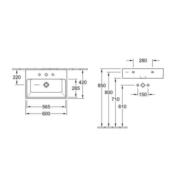 Схема (детальная фотография), декорированные