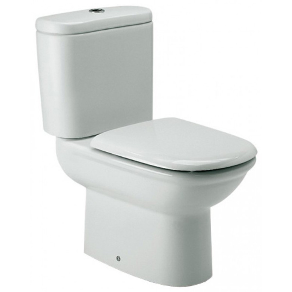 Унитаз компакт Roca Giralda 342466000 горизонтальный выпуск (детальная фотография)