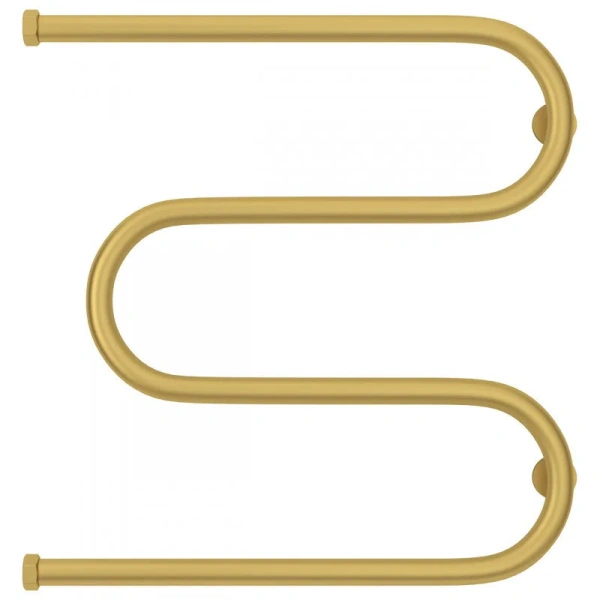 Полотенцесушитель водяной Сунержа М-образный 60х60 см золото матовое 032-4007-6060 (детальная фотография)