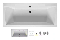 Ванна гидромассажная Riho Julia 180 x 80 см, FLOW