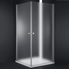 Душевой уголок Cezares Elena 90x90 см стекло рифленое