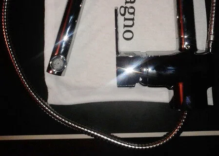 Смеситель для кухни BelBagno Tanaro хром TAN-LADM-CRM (детальная фотография), хром