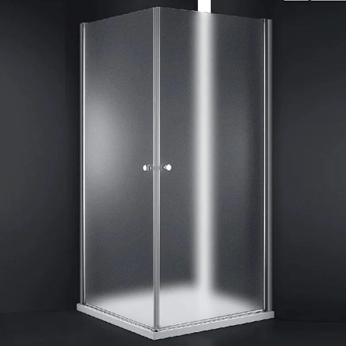 Душевой уголок Cezares Elena 90x90 см стекло рифленое - фото 1