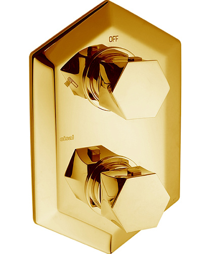 Смеситель для душа Cisal Cherie золото - фото 1