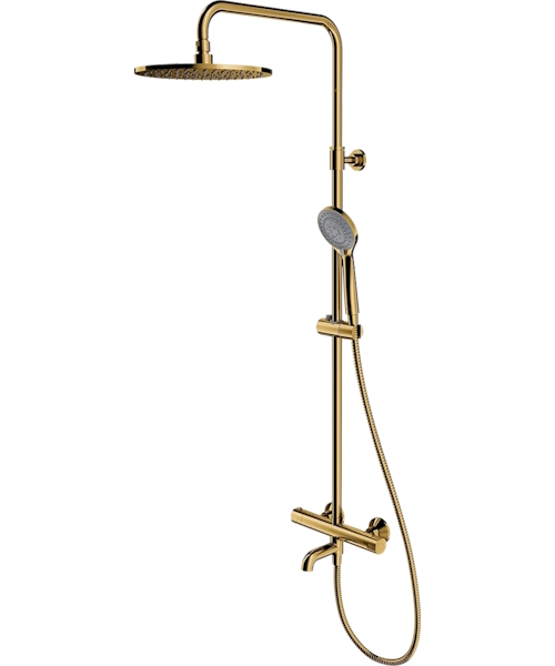 Душевая стойка Omnires Y золото Y1234ALGL (детальная фотография)
