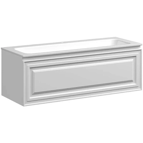 Тумба под раковину подвесная Sancos Very 120 см bianco - фото 3