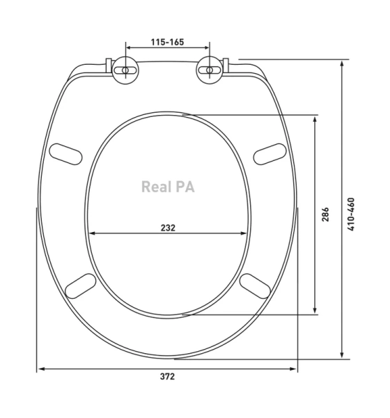 Крышка-сидение BERGES Real белая 020301 (детальная фотография), в наличии index_2