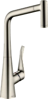 Смеситель для кухни Hansgrohe Metris сталь