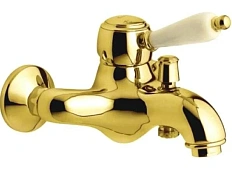 Смеситель для ванны золото Emmevi Laguna