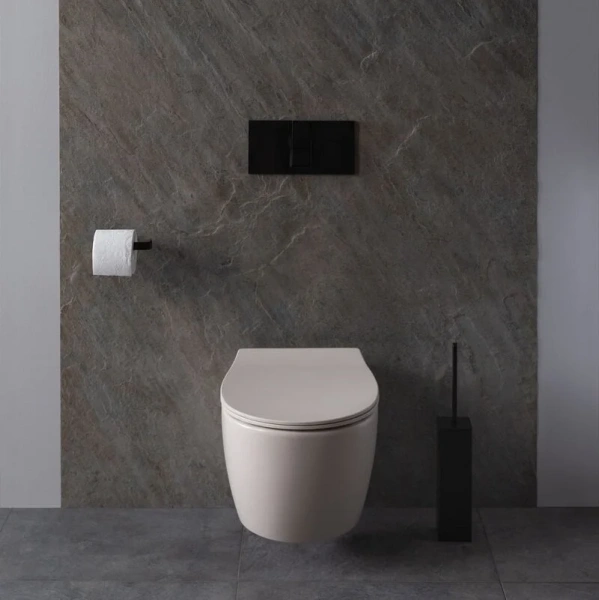 Унитаз подвесной Allen Brau Fantasy айвори 4.11004.IV (детальная фотография), без бачка, со скрытым бачком