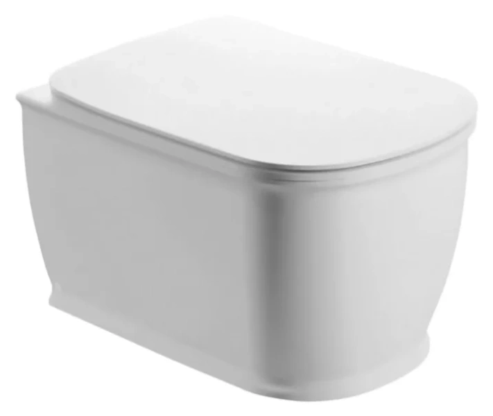 Унитаз подвесной BelBagno Prado безободковый BB10150CH (детальная фотография)