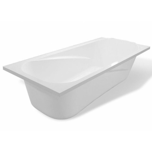 Ванна из литьевого мрамора Эстет Альфа 180х80 см белая матовая ФР-00014522 (детальная фотография), современныe, hi-tech