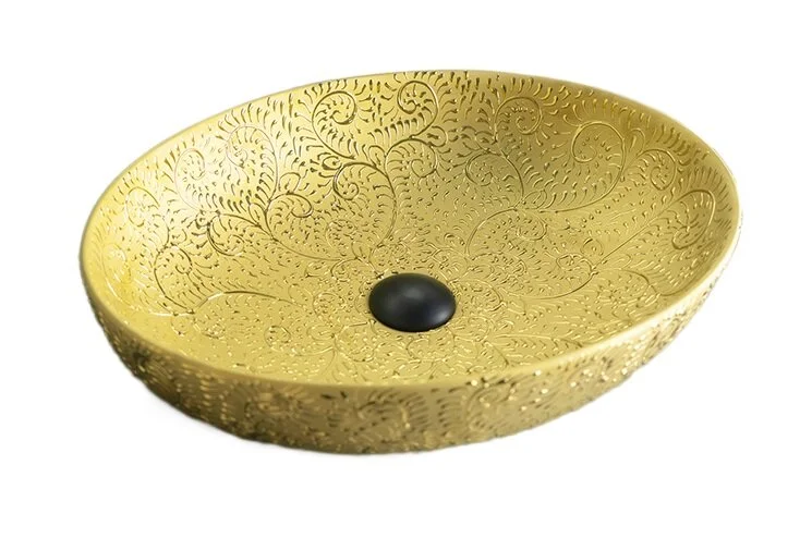 Раковина GID Lago Nc444 51 см золото 52233 (детальная фотография)