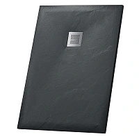 Душевой поддон Grossman Strong 120x80 см графит