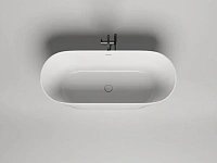 Ванна из искусственного камня Salini Mona 170x72 см белая