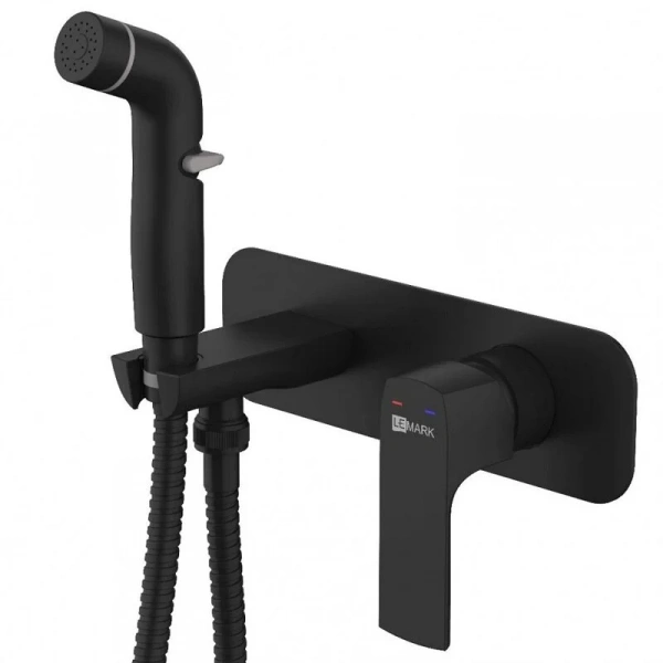 Гигиенический душ со смесителем Lemark Ursus LM7220BL (детальная фотография)
