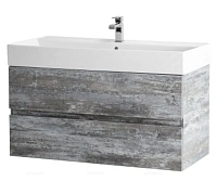 Тумба под раковину подвесная Cezares Molveno 80 см legno grigio