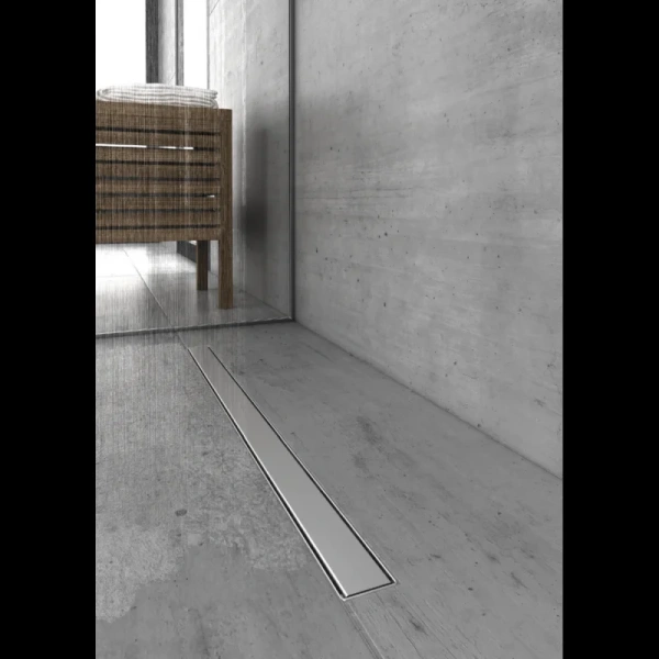 Душевой лоток BERGES B1 Keramik 117 60 см с решеткой (детальная фотография)