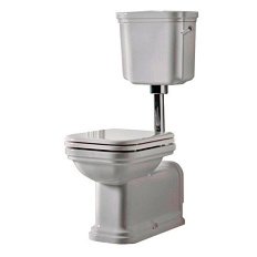 Унитаз напольный Kerasan Waldorf 411601 c низким бачком