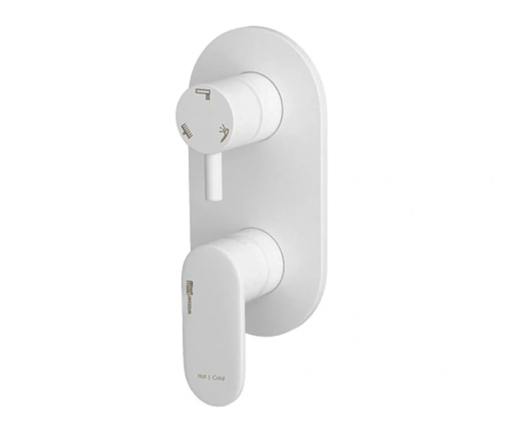 Смеситель для душа WasserKRAFT Mindel белый 8571 (детальная фотография)