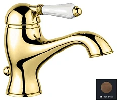 Смеситель для раковины, тёмная бронза, Nicolazzi Classica