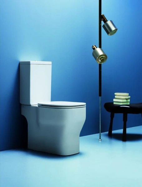 Унитаз Azzurra Glaze GLZ 110, GLZ 400/MBL (детальная фотография), современные, hi-tech, прямоугольные